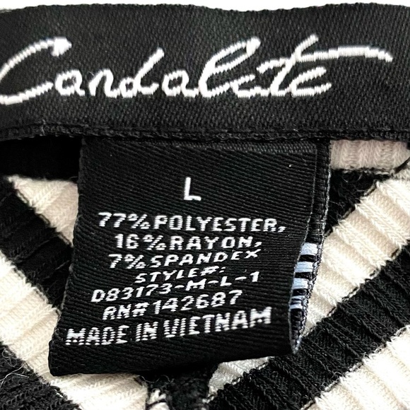 Candalite Stripe Sleeveless Maxi Long Dress Size Large Casual Vacation Resort - Picture 6 of 10